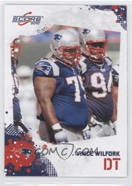 2010 Score - [Base] #171 - Vince Wilfork