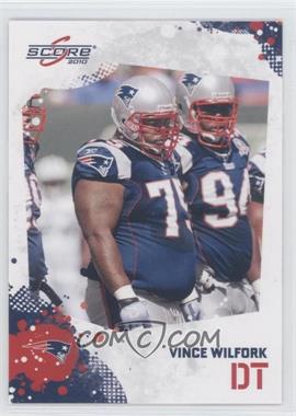 2010 Score - [Base] #171 - Vince Wilfork