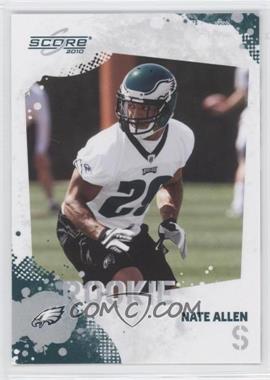 2010 Score - [Base] #375 - Nate Allen