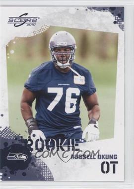 2010 Score - [Base] #385 - Russell Okung