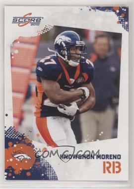 2010 Score - [Base] #90 - Knowshon Moreno