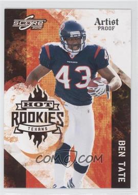 2010 Score - Hot Rookies - Artist Proof #14 - Ben Tate /32