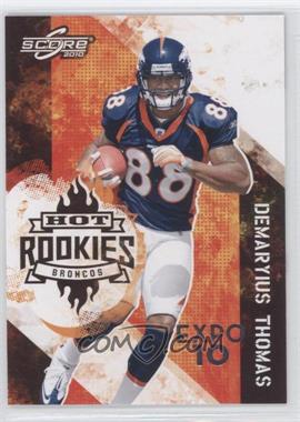 2010 Score - Hot Rookies - Expo 10 #19 - Demaryius Thomas /5