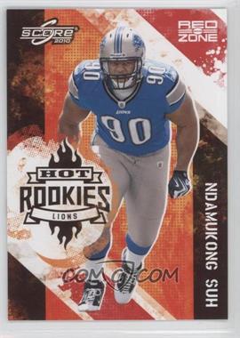 2010 Score - Hot Rookies - Red Zone #5 - Ndamukong Suh /100