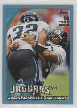 2010 Topps - [Base] - Blue #119 - Jacksonville Jaguars Team /349