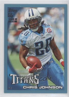 2010 Topps - [Base] - Blue #40 - Chris Johnson /349