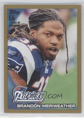 2010 Topps - [Base] - Gold #108 - Brandon Meriweather /2010