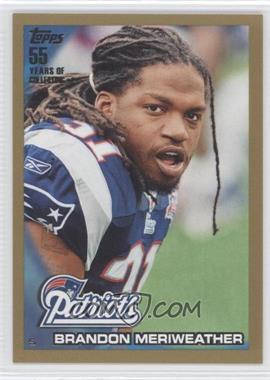 2010 Topps - [Base] - Gold #108 - Brandon Meriweather /2010