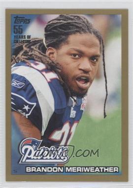 2010 Topps - [Base] - Gold #108 - Brandon Meriweather /2010