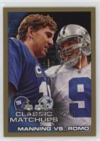 Classic Matchups - Manning vs. Romo (Checklist 2 of 5) #/2,010