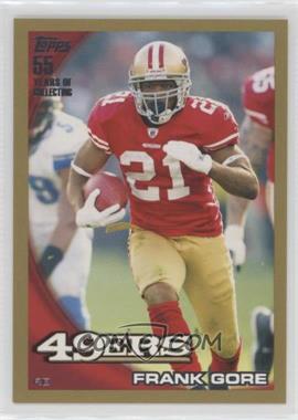 2010 Topps - [Base] - Gold #257 - Frank Gore /2010