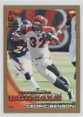 2010 Topps - [Base] - Gold #260 - Cedric Benson /2010