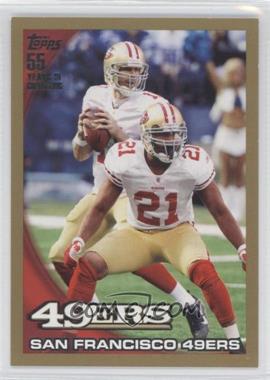 2010 Topps - [Base] - Gold #332 - San Francisco 49ers Team /2010