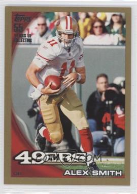 2010 Topps - [Base] - Gold #336 - Alex Smith /2010