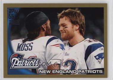 2010 Topps - [Base] - Gold #347 - New England Patriots /2010