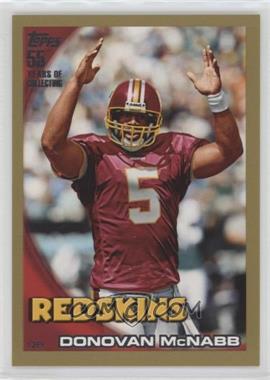 2010 Topps - [Base] - Gold #350 - Donovan McNabb /2010