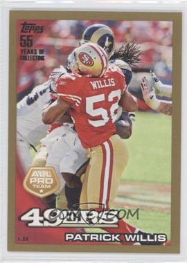 2010 Topps - [Base] - Gold #405 - Patrick Willis /2010