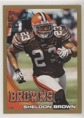 2010 Topps - [Base] - Gold #71 - Sheldon Brown /2010