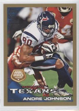 2010 Topps - [Base] - Gold #78 - All Pro Team - Andre Johnson /2010