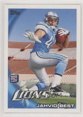 2010 Topps - [Base] #268.2 - Jahvid Best (Holding Ball) [EX to NM]