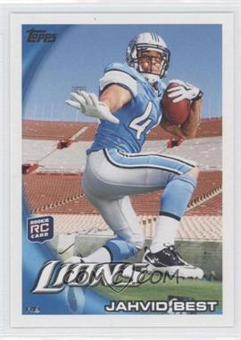 2010 Topps - [Base] #268.2 - Jahvid Best (Holding Ball)