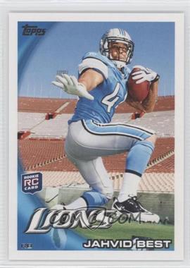 2010 Topps - [Base] #268.2 - Jahvid Best (Holding Ball)