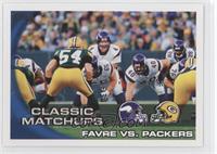 Classic Matchups - Favre vs. Packers (Checklist 3 of 5)