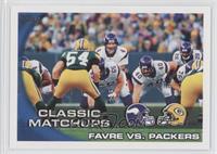 Classic Matchups - Favre vs. Packers (Checklist 3 of 5)