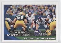 Classic Matchups - Favre vs. Packers (Checklist 3 of 5)