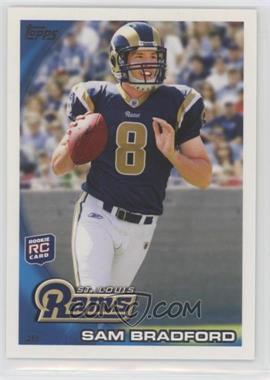 2010 Topps - [Base] #300.1 - Sam Bradford (Facing Forward)