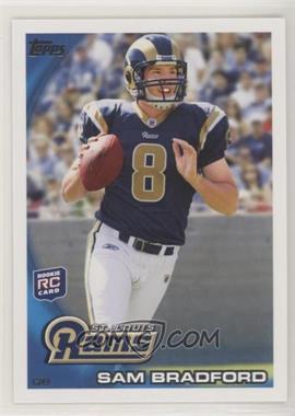 2010 Topps - [Base] #300.1 - Sam Bradford (Facing Forward)