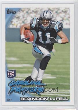 2010 Topps - [Base] #356.1 - Brandon LaFell (Running with Ball in Right Hand)