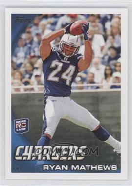 2010 Topps - [Base] #403.3 - Ryan Mathews (Ball in Both Hands)