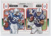 Eric Dickerson, Joseph Addai