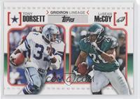 Tony Dorsett, LeSean McCoy