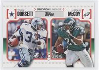 Tony Dorsett, LeSean McCoy