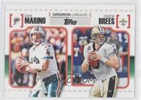 Dan Marino, Drew Brees