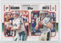 Dan Marino, Drew Brees