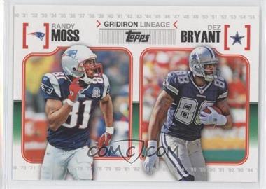 2010 Topps - Gridiron Lineage #GL-MBR - Randy Moss, Dez Bryant