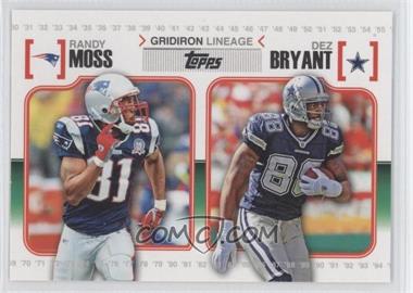 2010 Topps - Gridiron Lineage #GL-MBR - Randy Moss, Dez Bryant