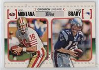 Joe Montana, Tom Brady [Poor to Fair]