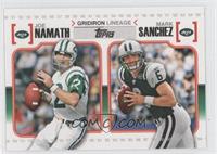 Joe Namath, Mark Sanchez