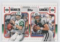 Joe Namath, Mark Sanchez