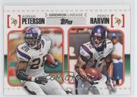 Adrian Peterson, Percy Harvin