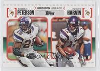 Adrian Peterson, Percy Harvin