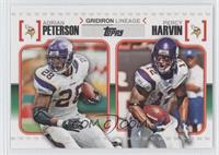 Adrian Peterson, Percy Harvin