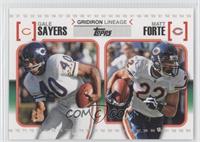 Gale Sayers, Matt Forte