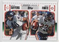 Gale Sayers, Matt Forte