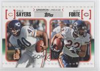 Gale Sayers, Matt Forte