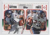 Gale Sayers, Matt Forte